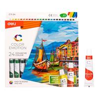 TEMPERA DELI TUBETTO 12ML COLOR EMOTION PZ24 ASS EC11-24 1153