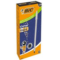PENNA BIC CRISTAL MEDIUM CELEBRATE GLACE'SILVER NERO CF20 302533