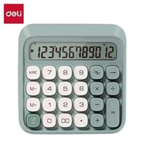 CALCOLATRICE DA TAVOLO METAL 12 CIFRE VERDE DELI EM36-V 1176