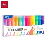 EVIDENZIATORE DELI ACCENTIO HIGHLIGHTER DESK 12PZ ES621-12C 1252