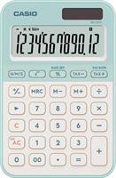 CALCOLATRICE TASCABILE 12 CIFRE VERDE CASIO MS-20YC-LG-W-EP