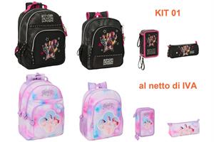 KPOP DEMON HUNTERS KIT 01 SCUOLA 2026 8PZ ENERGY + ARTIST