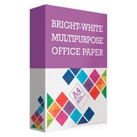 CARTA FOTOCOPIATRICE A4 21X29,7 75GR BRIGHT WHITE