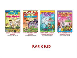 LIBRI PASSATEMPI 64 PAGINE 24x33 16PZ CRESCERE