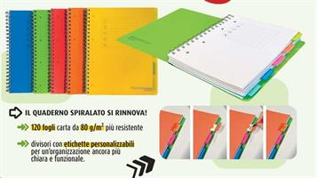 MAXI SPIRALATO 1R C/DIVISORI CF5 ARDA 0235FLU