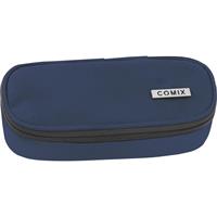 ASTUCCIO OVALE COMIX ORGANIZZATO MONOCOLORE BLU 2026 73829BL