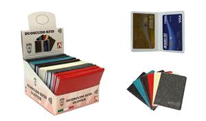 PORTA CARD 2 SCOMPARTI GLITTER CF24 890SCGL
