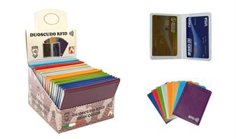 PORTA CARD 2 SCOMPARTI COLORI SKIN CF24 ALPLAST 890SCLC