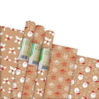 CARTA REGALO NATALE RICICL ROTOLO 70X200 CF60 FLORIO 39842 216