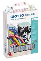 GIOTTO ART LAB + PAINT BY NUMBER CAT VALIGETTA 582700 391