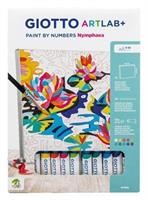 GIOTTO ART LAB PAINT BY NUMBERS NYMPHAEA EXPO 4PZ F585000 398