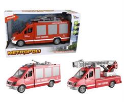 MEZZI LAVORO METROPOLI FURGONE POMPIERI 27434 450