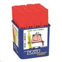 EVIDENZIATORE GIOTTO T. VIDEO ROSSO FLUO CF20  830108