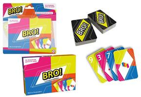 GIOCO DI SOCIETA' BRO! GIOCO DI CARTE MAZZO DOPPIO 28448 467