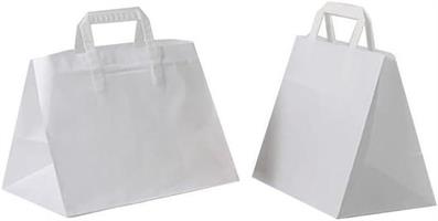 SHOPPERS BIANCO MAN PIATTO TAKE AWAY 32+17X29 CF50 SA86A0119BI