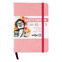 SKETCHBOOK A6 80FF BIANCHI 140GR ROSA PASTELLO DF80010150009C