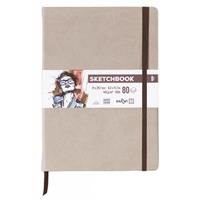 SKETCHBOOK A4 80FF BIANCHI 140GR TORTORA DF80021290004C