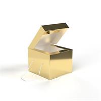 SCATOLA CARTONE ORO C/MAN 20X20X15 CF20 CAT501M/ORO
