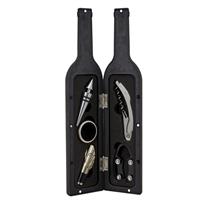 SET ACCESSORI VINO BOTTIGLIA GRANDE 7X32H CM 146001