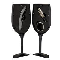 SET ACCESSORI VINO CALICE 8X23H CM 146004