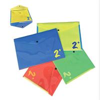 BUSTA C/BOTTONE A4 DOPPIA BICOLOR BLUEKOVER BI-DBA4