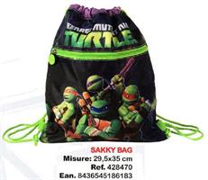 SAKKY BAG TURTLES NINJA FLUO 428470