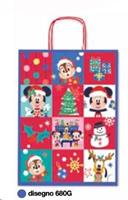 SHOPPERS FANTASIA NATALE MANICO RITORTO 46X16X49 CF25DISNEY 680G