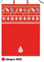 SHOPPERS FANTASIA NATALE MANICO RITORTO 16X8X21 CF25 492G