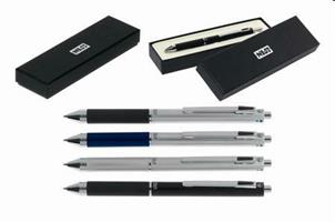 PENNA MULTIFUNZIONE METALLO SATINATO REFIL BL/RS/NR SFERA 4910