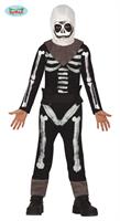CARNEVALE COSTUME BAMBINO SCHELETRO FORTNITE 12/14 ANNI 83714