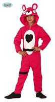 CARNEVALE COSTUME BAMBINO ORSO ROSA 10-12 ANNI 83607