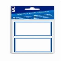 ETICHETTE NIJI C/BORDO A FILO BLU A299