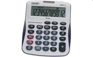 CALCOLATRICE DA TAVOLO WILER 12 CIFRE W5212