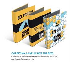 COPERTINA 4ANELLI SAVE THE BEES D.03 26X31 FAVINI A53X8B4 1087