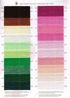 CARTA CRESPA ROSSI 180GR CM.50X250 MARRONE 568 CF5