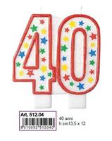 CANDELA GIANT GLITTER N.40 CM13,5 51204