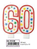 CANDELA GIANT GLITTER N.60 CM13,5 51206