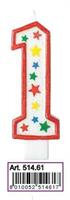 CANDELA GIANT GLITTER N.1 CM13,5 51461