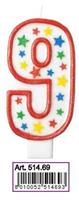 CANDELA GIANT GLITTER N.9 CM13,5 51469