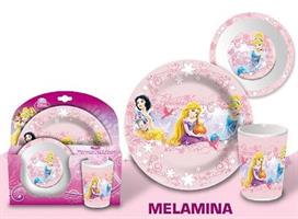 PRINCIPESSE DISNEY SET 3PZ MELAMINA 95249