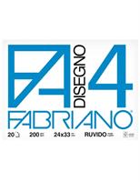 FABRIANO F4 BLOCCO 24X34 RUVIDO CF10 05000597