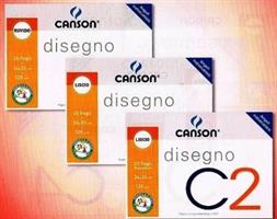 CANSON C2 BLOCCO 24X33 LIS/RIQ 20FF 120G CF10 100500448
