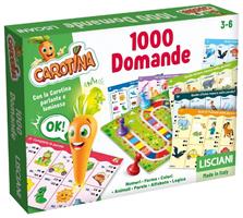 LISCIANI CAROTINA PENNA PARLANTE 1000 DOMANDE 3/6 ANNI 49363 491