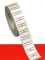 ETICHETTE PREZZATRICE 21X12 BIANCO/ROSSO CF10