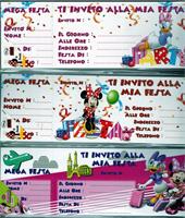 INVITI COMP.CARNET 20INV DA 15 MINNIE 42.2381