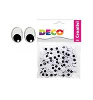 OCCHI MOBILI ADESIVI OVALI MM10X12 CF100 08782