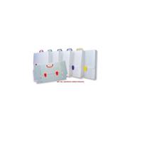 VALIGETTA POLIONDA 27X38X5 BIANCA STESA 2 CHIUSURE CF22 275MA