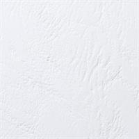 COPERTINA PER RILEGARE 240GR BIANCO TELATA A4 100FG CAIMI