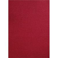 COPERTINA PER RILEGARE 240GR ROSSO TELATA A4 100FG CAIMI