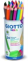 PASTELLI GIOTTO JUMBO MEGA BARATTOLO PZ24 519700